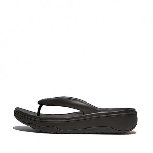 Sandalias FitFlop RELIEFF Recovery Puntera-Post Mujer Negras | GR4107296