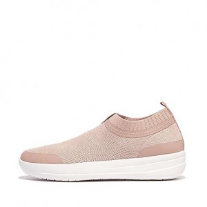 Zapatillas FitFlop ÜBERKNIT Slip-On Mujer Limón | LI2435087