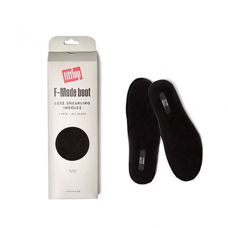 Botas FitFlop F-MODE Luxe Shearling Insoles 1 Pair Mujer Blancas | OV3784261