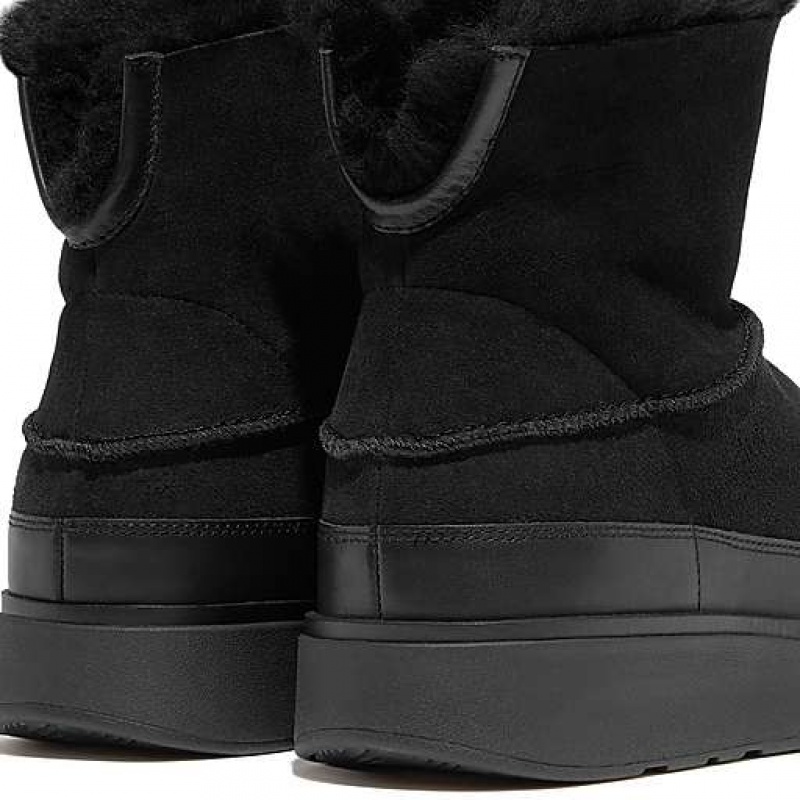 Botas FitFlop GEN-FF Mini Double-Faced Shearling Mujer Marrones | RO7436102