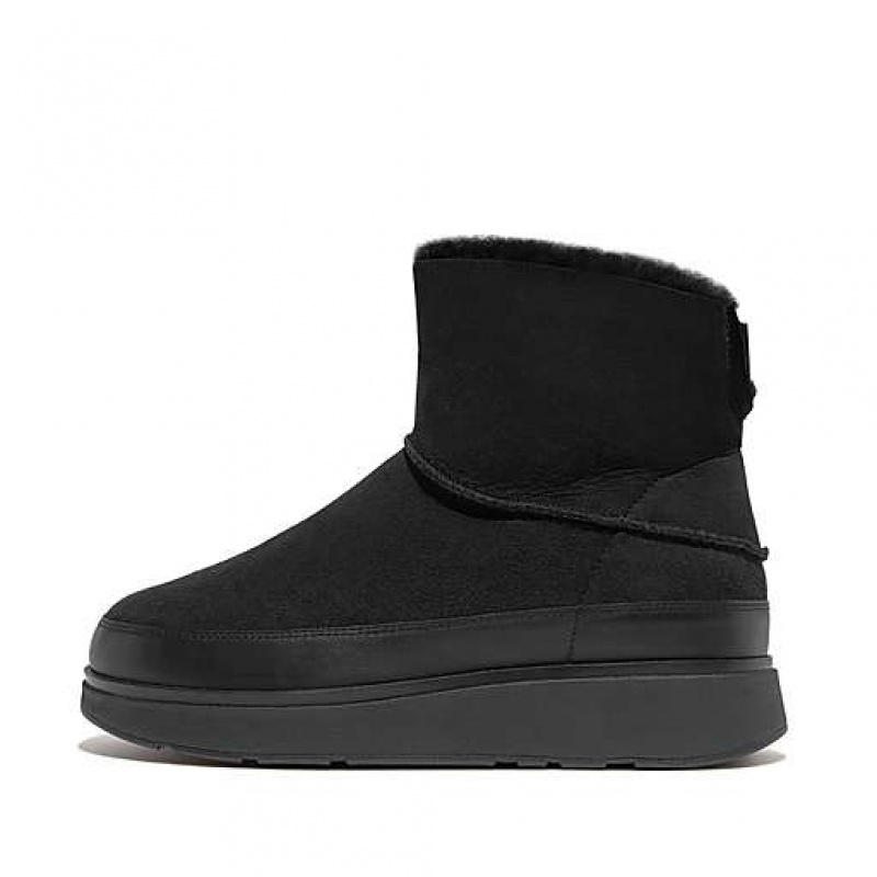 Botas FitFlop GEN-FF Mini Double-Faced Shearling Mujer Marrones | RO7436102