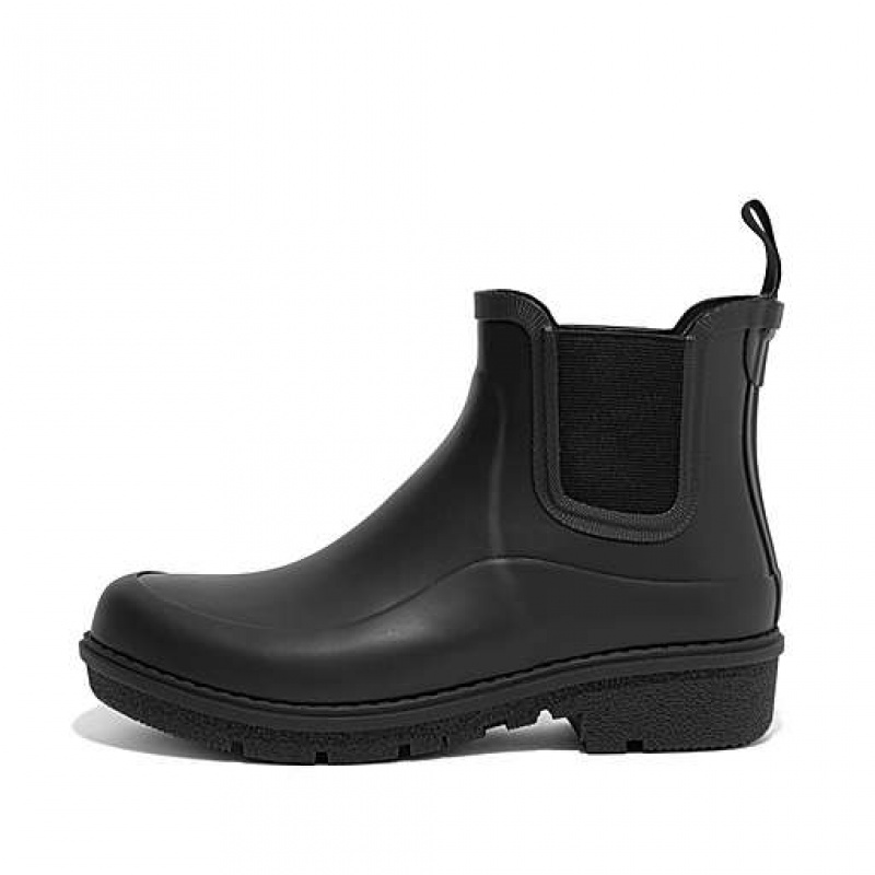 Botas de Lluvia FitFlop WONDERWELLY Chelsea Mujer Negras | BI4981503