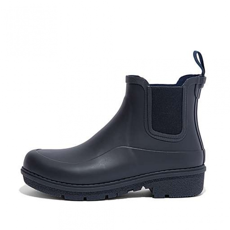 Botas de Lluvia FitFlop WONDERWELLY Chelsea Mujer Negras | JC4189632