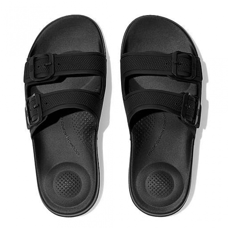 Chanclas FitFlop IQUSHION Two-Bar Hebilla Mujer Rojas | LM9531467