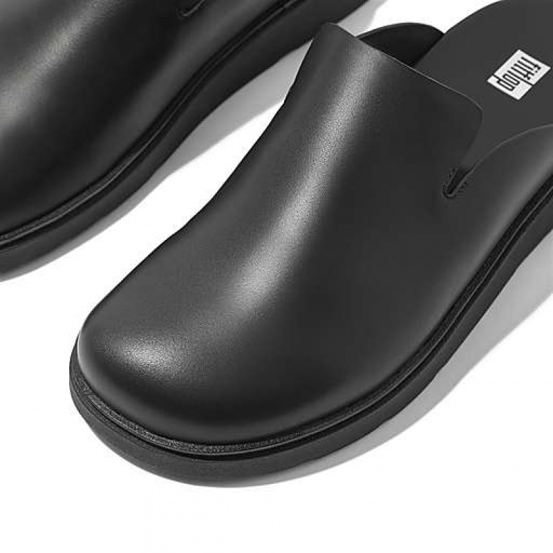 Mulas FitFlop GEN-FF Cuero Hombre Blancas | GE9871023