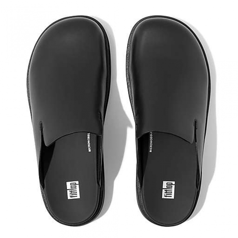 Mulas FitFlop GEN-FF Cuero Hombre Blancas | GE9871023