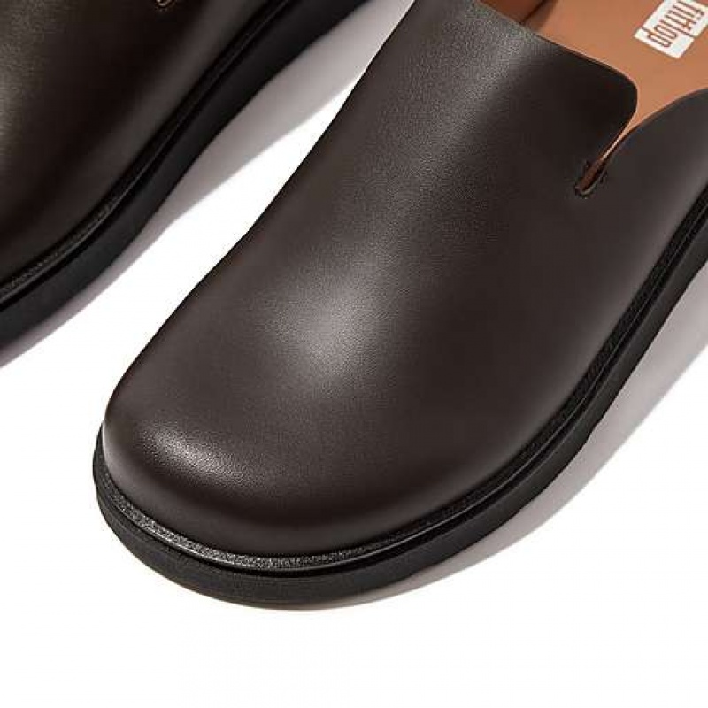 Mulas FitFlop GEN-FF Cuero Hombre Negras | LC2814397