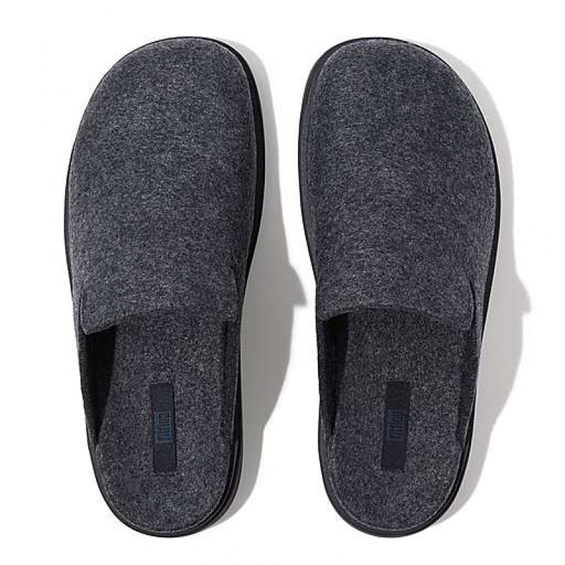 Mulas FitFlop GEN-FF e01 Felt Hombre Blancas | MG9608524