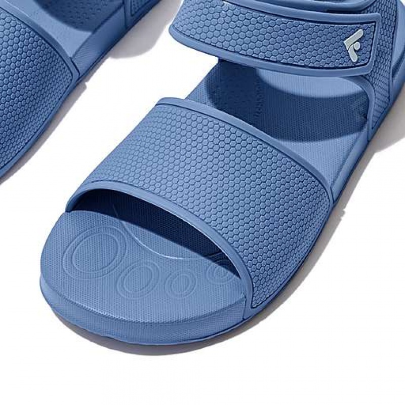 Sandalias FitFlop IQUSHION Ergonomic Back-Correa Niños Blancas | RW7201846