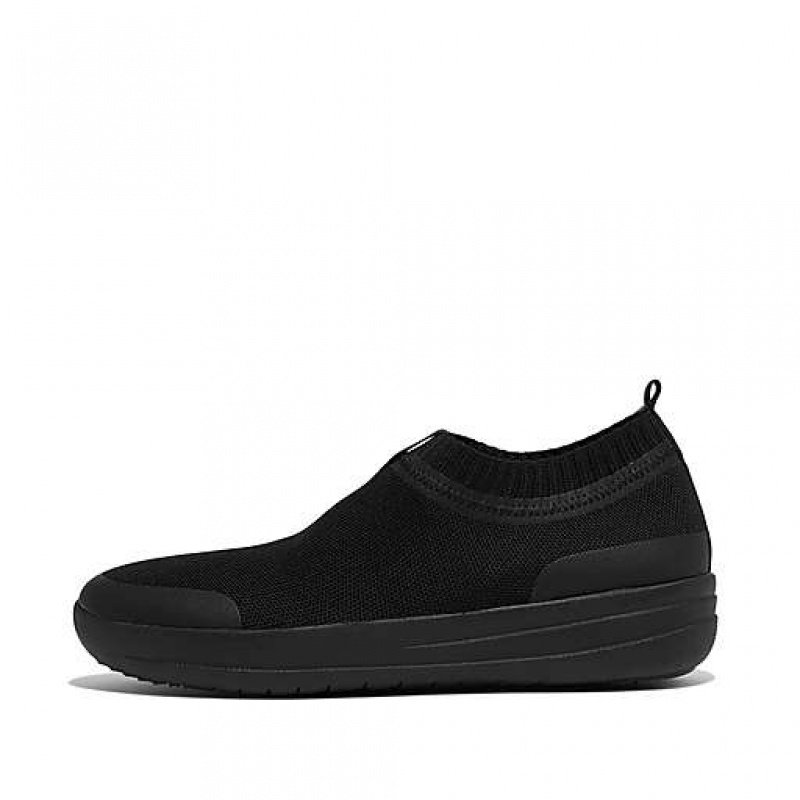 Zapatillas FitFlop ÜBERKNIT Slip-On Mujer Negras | ZL6421985