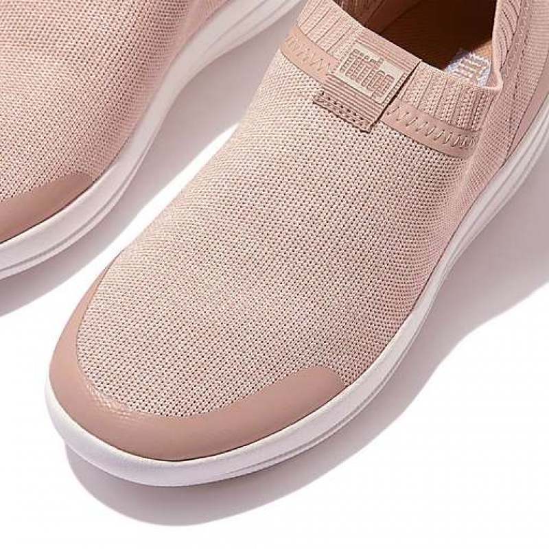 Zapatillas FitFlop ÜBERKNIT Slip-On Mujer Limón | LI2435087